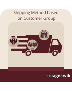 Shipping Method based on Customer Group